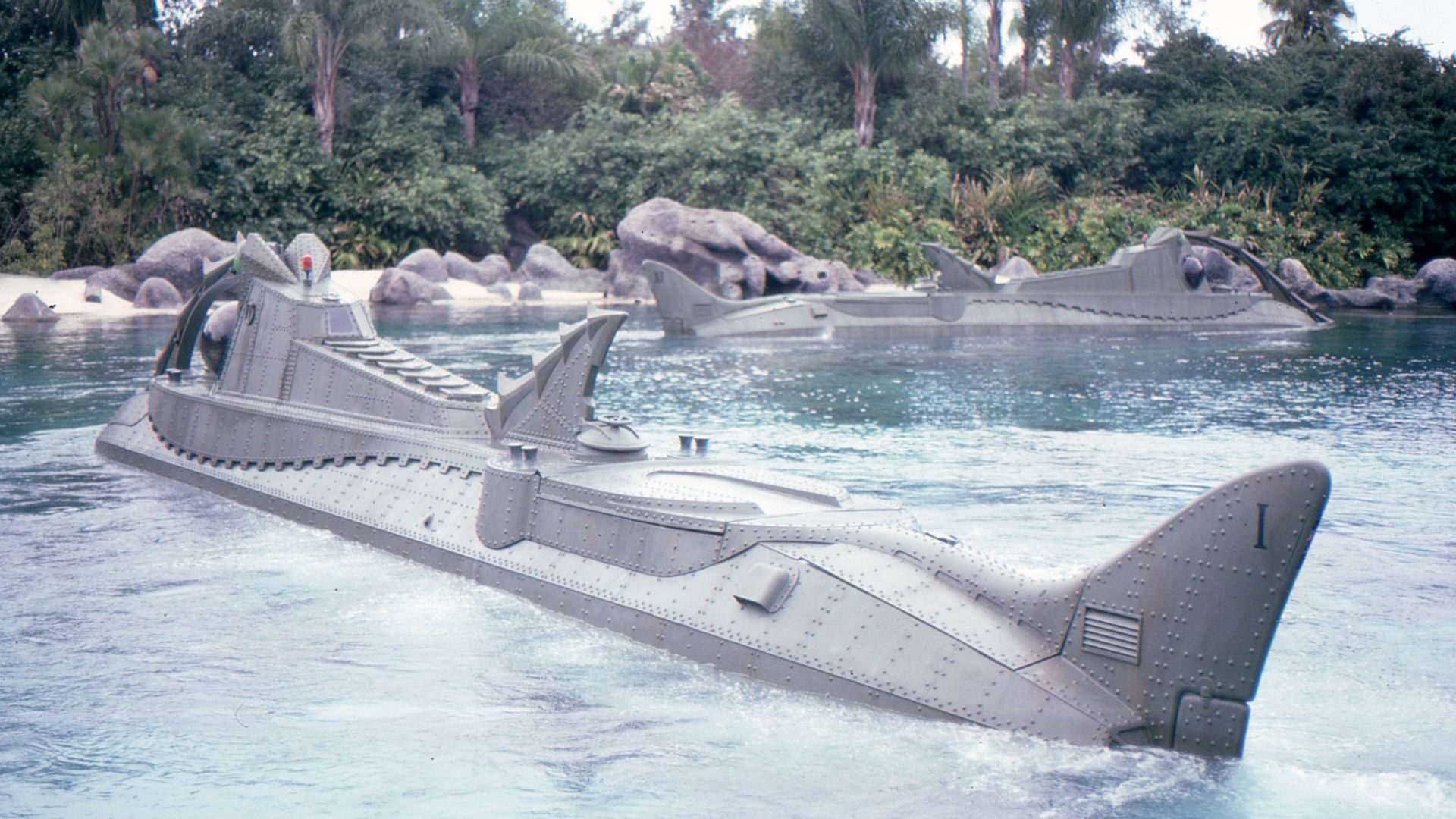 The 20,000 Leagues Under the Sea ride at Disneyworld, in roughly the spring of 1979.