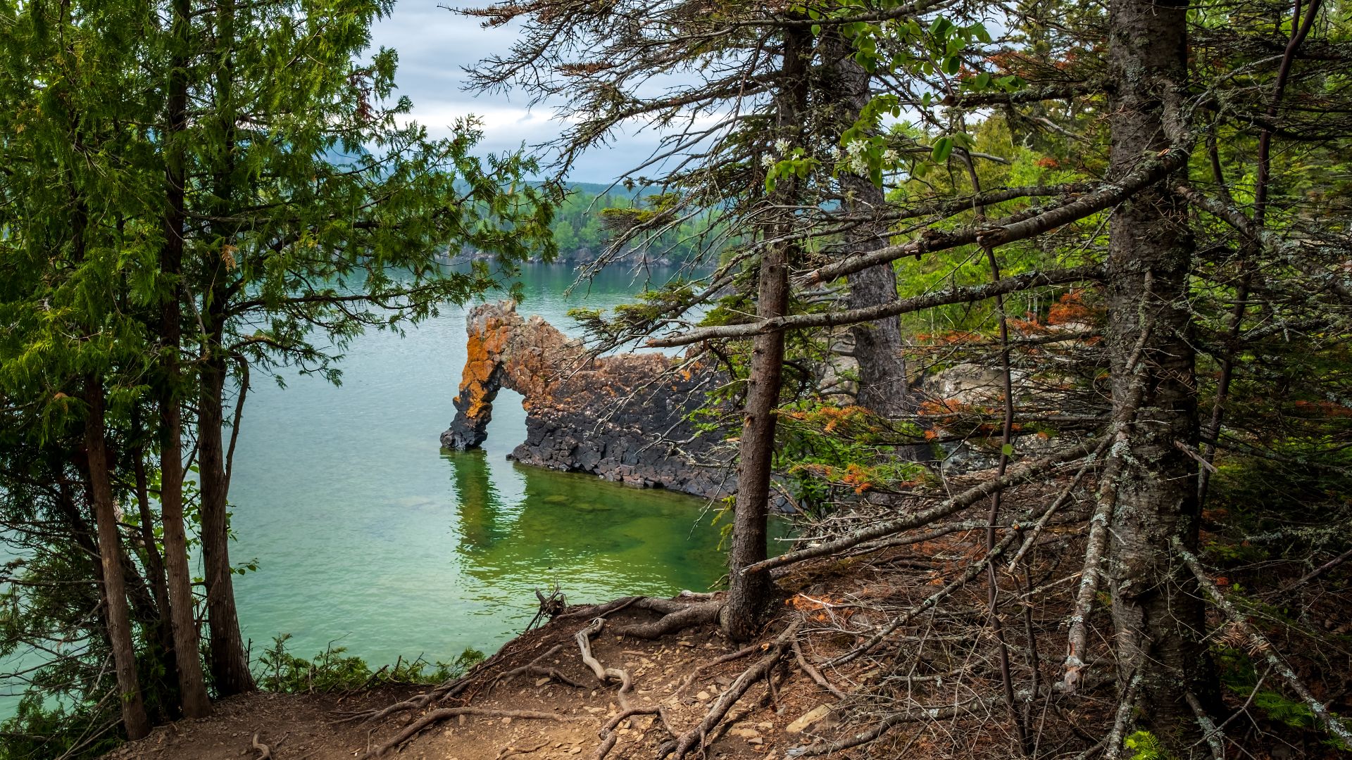 This interesting rock formation is known locally as