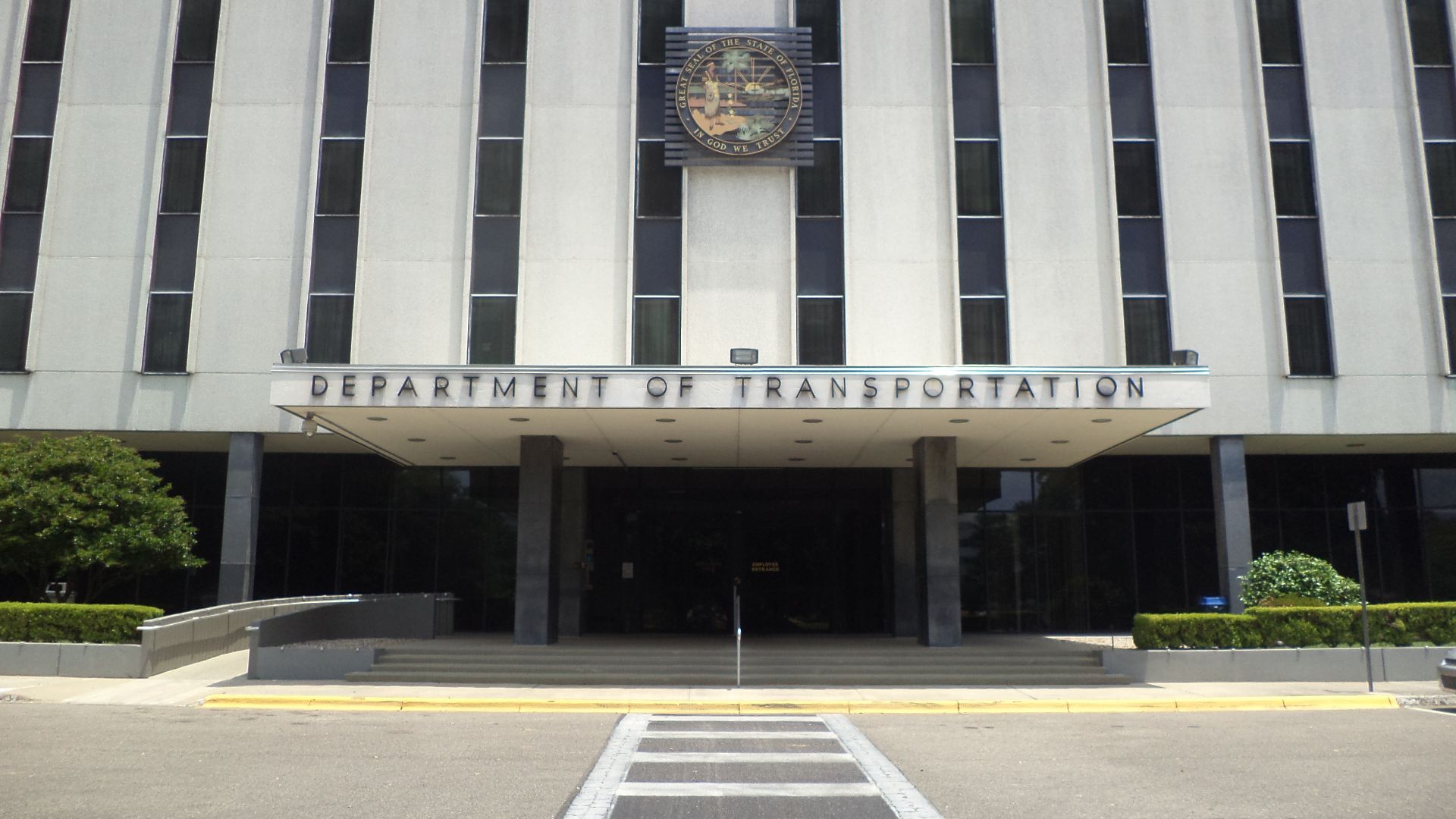 Florida Department of Transportation (sign building), 605 Suwannee St, Tallahassee, Leon County, Florida