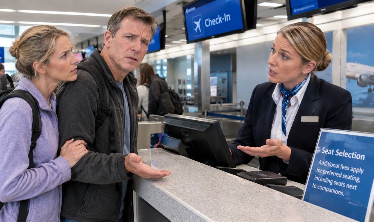 My airline wants me to pay to sit near my caregiver