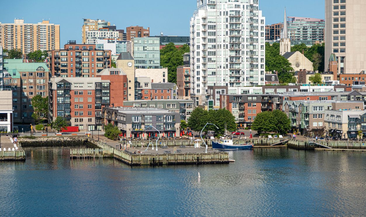 HALIFAX, NOVA SCOTA - June 15, 2025: Views Around Halifax Nova Scotia Canada