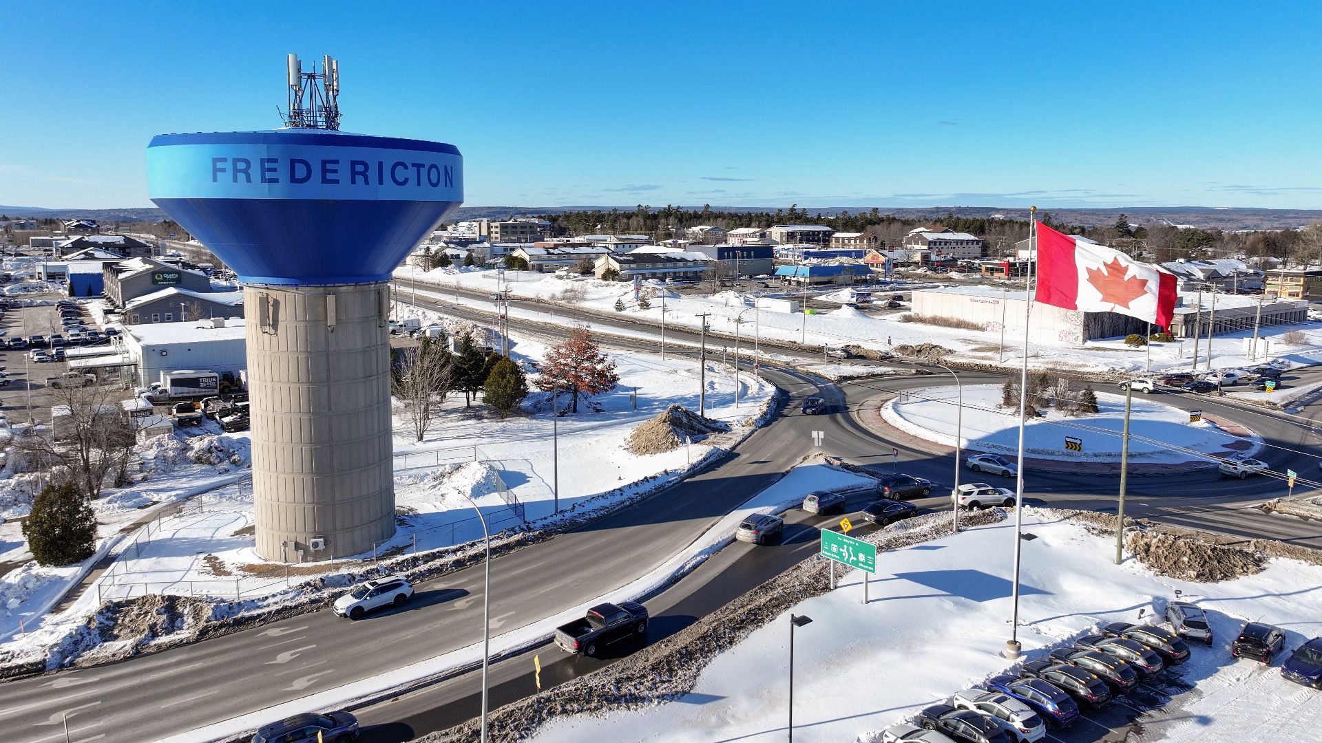 Fredericton water tower (New Brunswick)