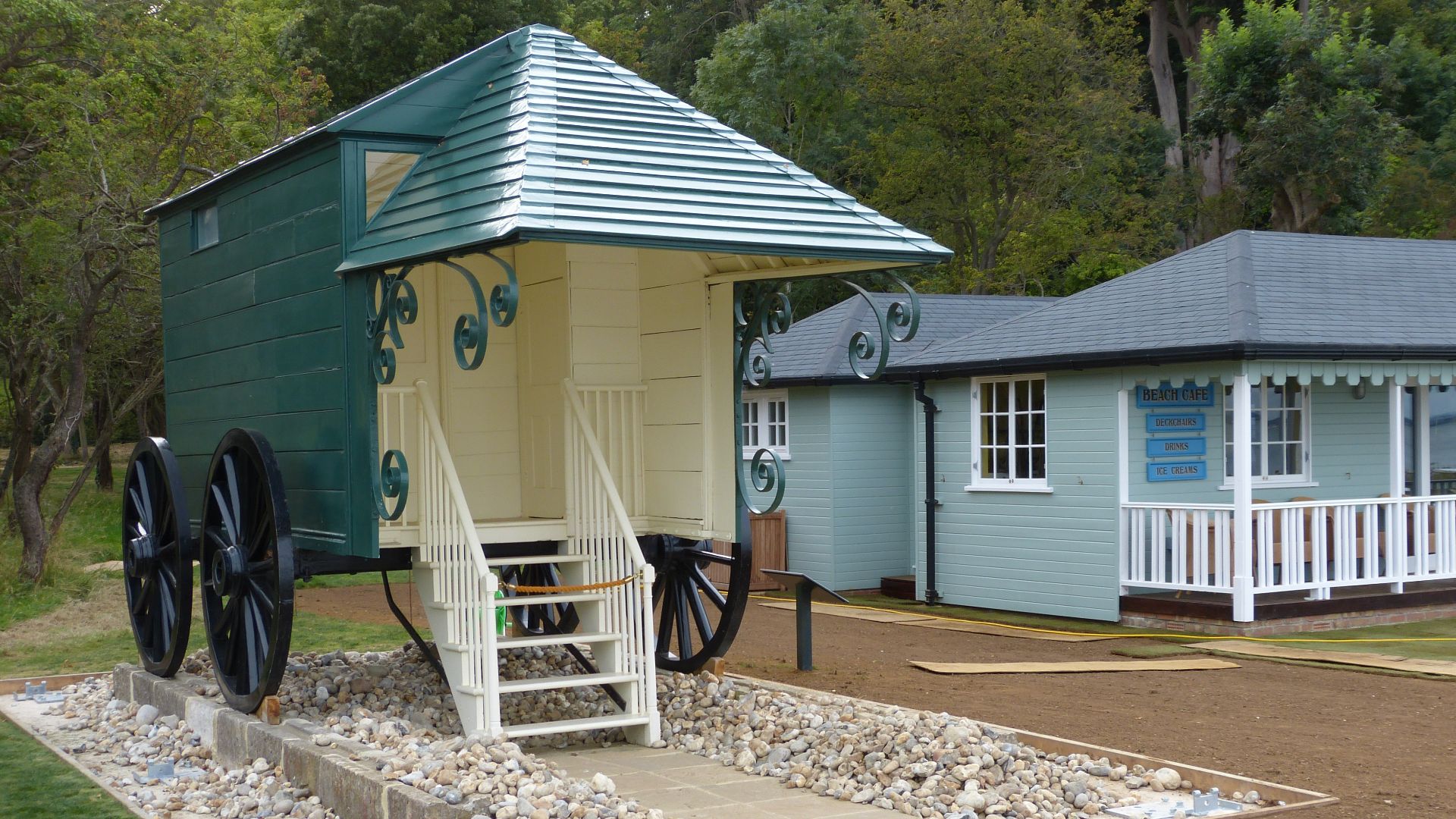 Queen Victoria's Bathing Machine.