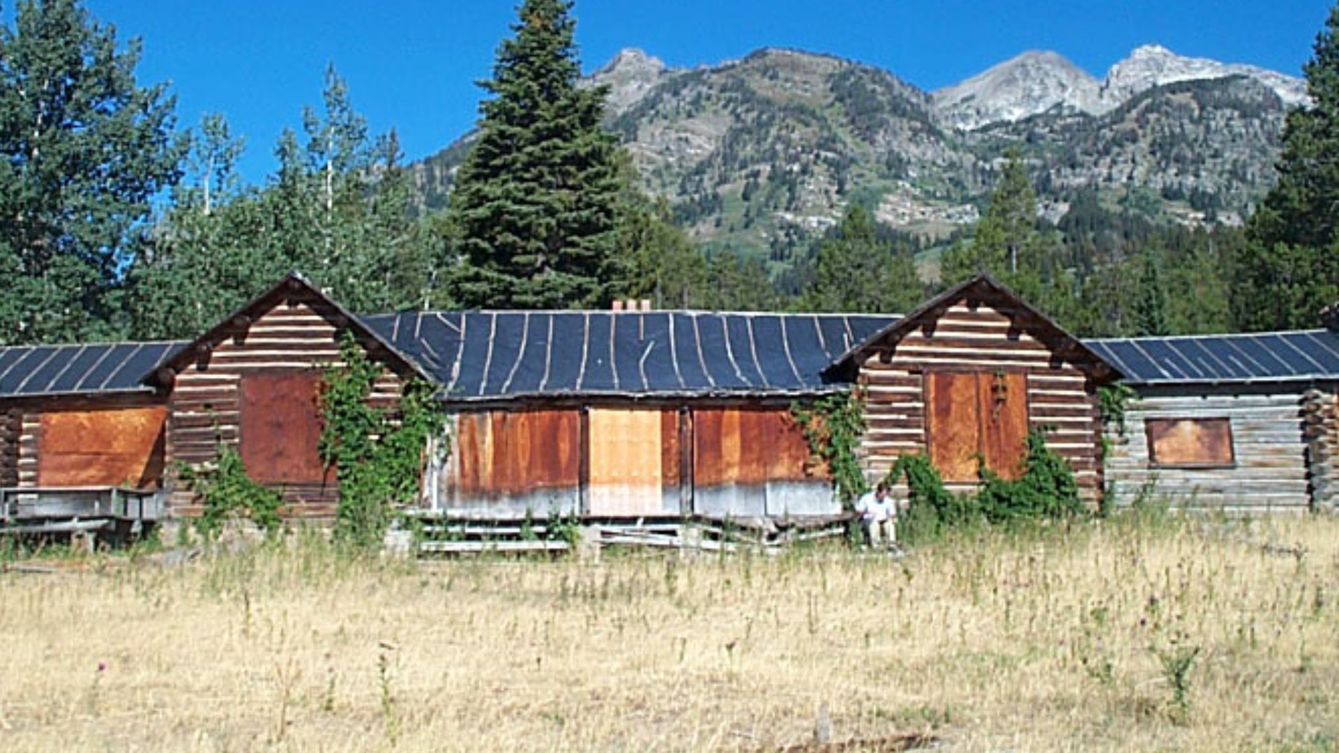 White Grass Dude Ranch Main Cabin, Grand Teton National Park, Wyoming, USA