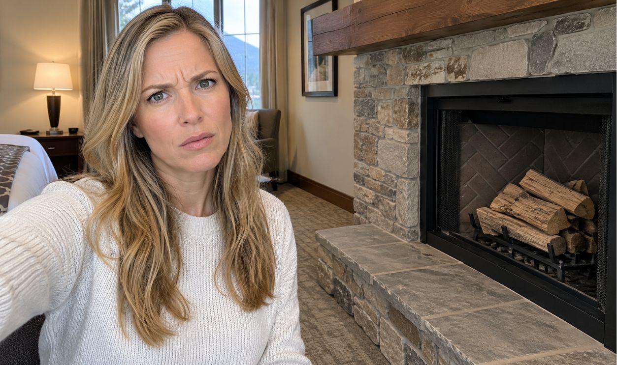 My hotel advertised a fireplace, but guests aren't allowed to light it