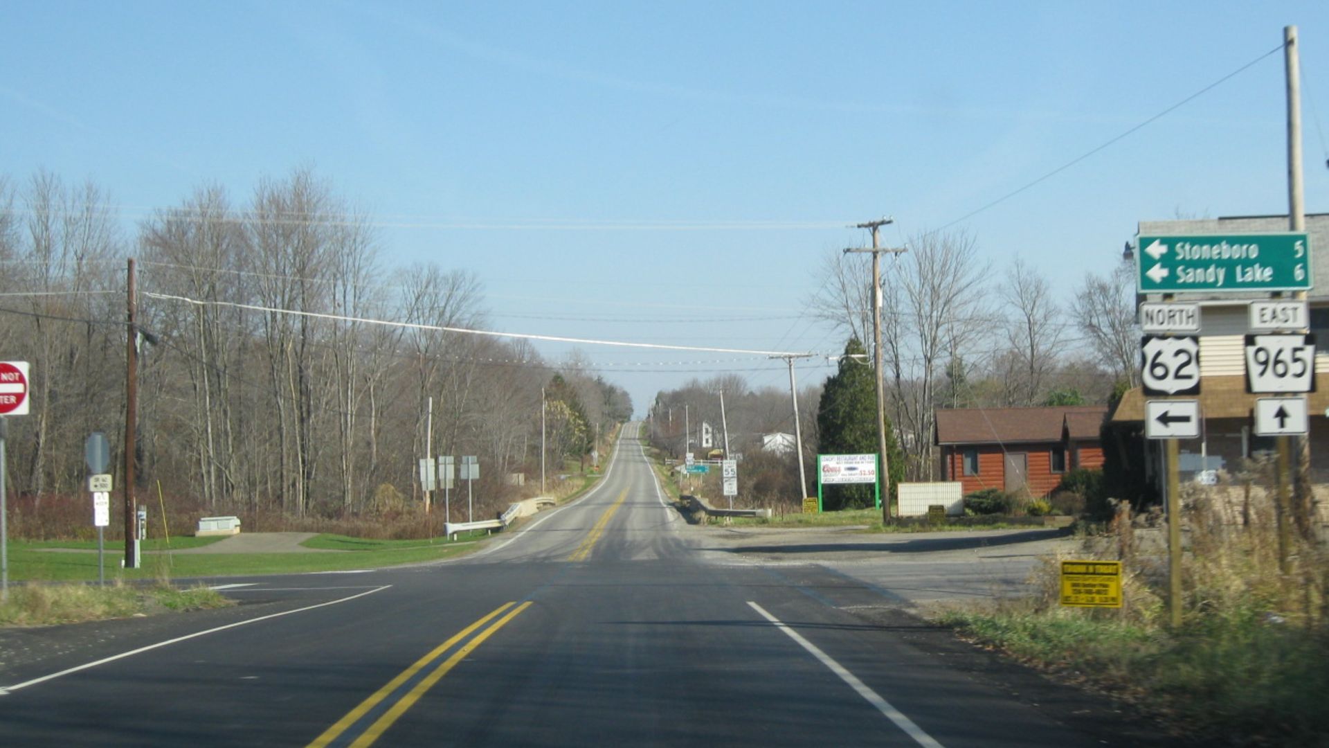 US Route 62 - Pennsylvania