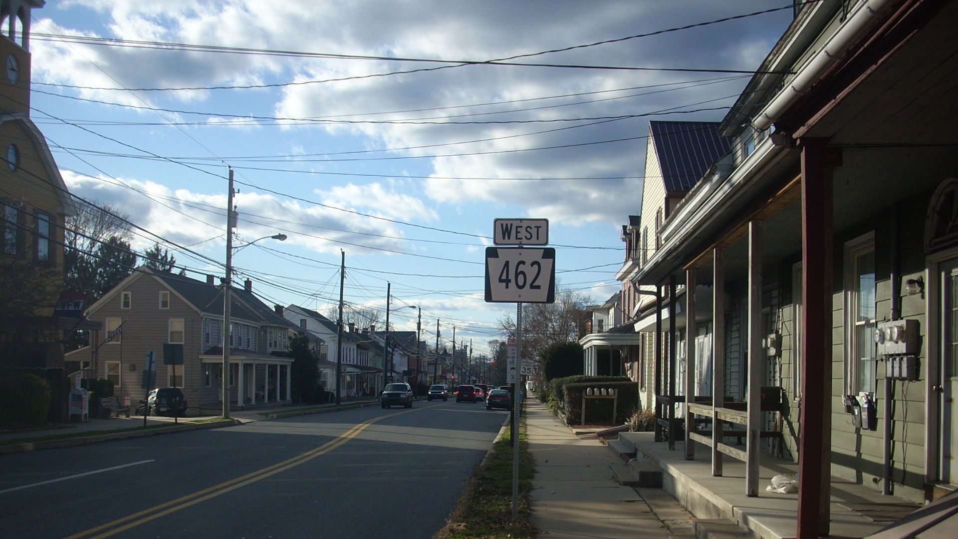 Pennsylvania Route 462 is Main Street in Mountville.