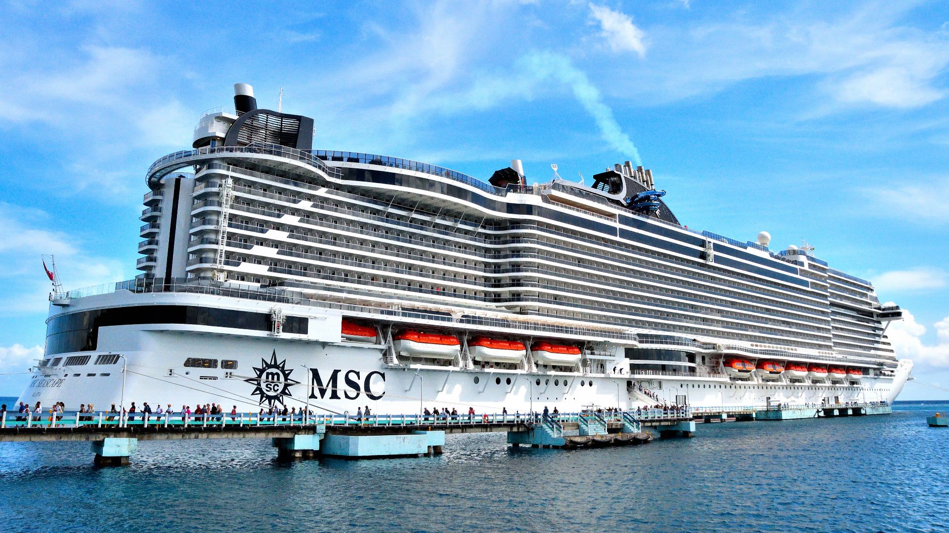 MSC Seascape is a Seaside EVO-class cruise ship built for MSC Cruises at the Fincantieri shipyard in Monfalcone, Italy.