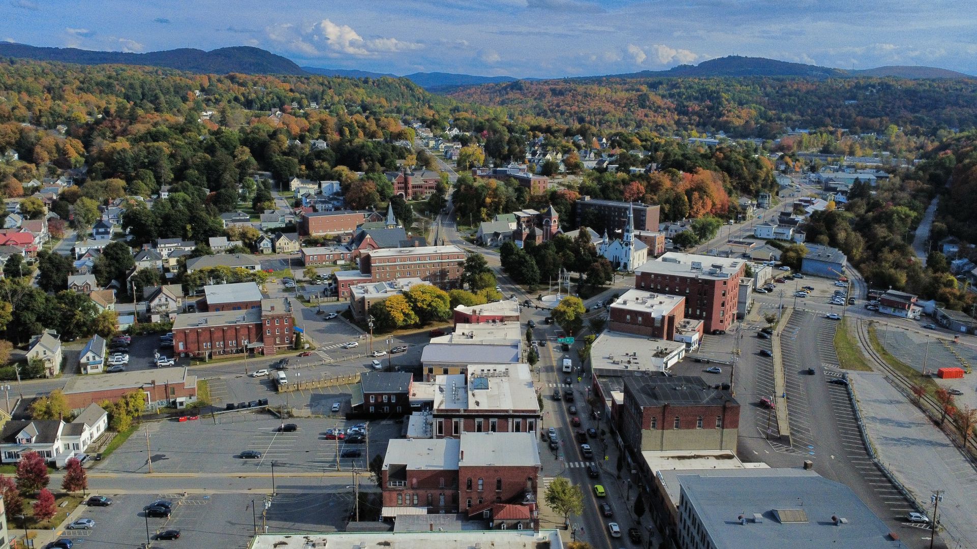 Barre, VT, from the northwest