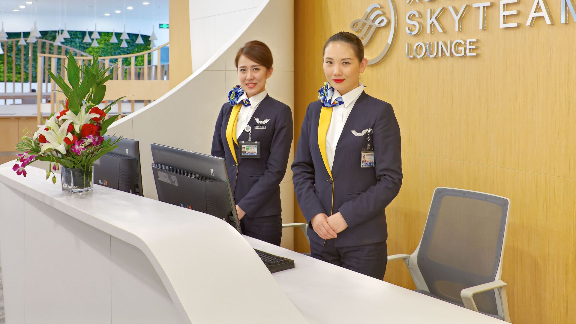 SkyTeam Lounge in Beijing