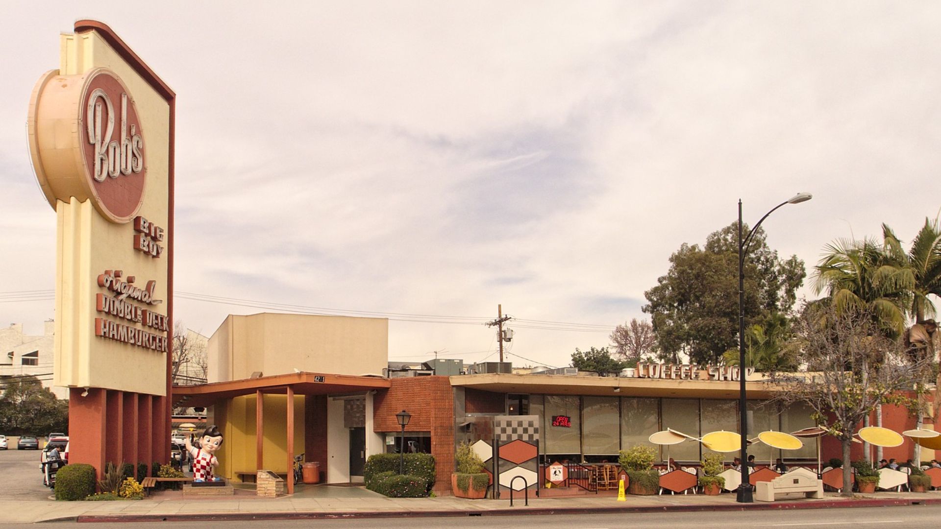 The Bob's Big Boy Restaurant —  located at 4211 Riverside Drive in Burbank, California.
The oldest remaining Bob's Big Boy in the United States.