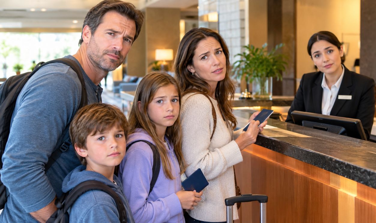Family Check-In Confusion