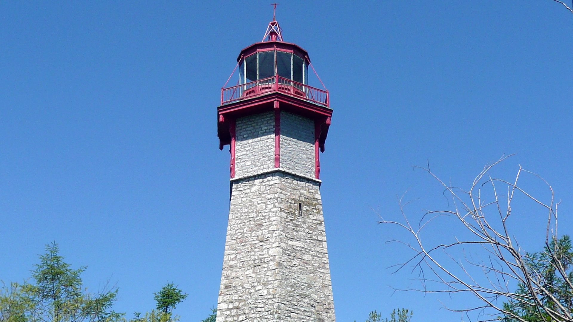Gibraltar Point Lighthouse on Toronto Islands  built in 1803 it started operating in 1808. It was built to a height of 52 feet and extended to 72feet in 1932