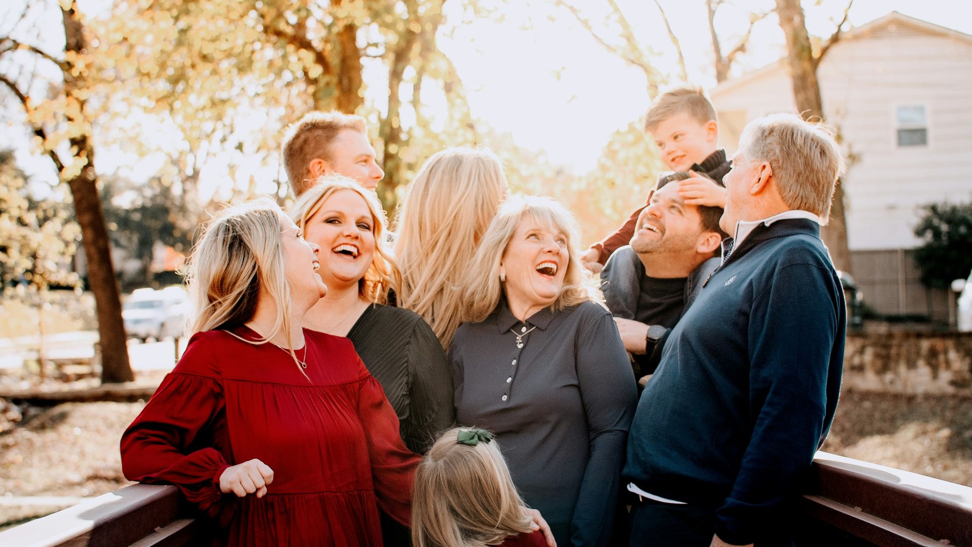 A group of people standing next to each other