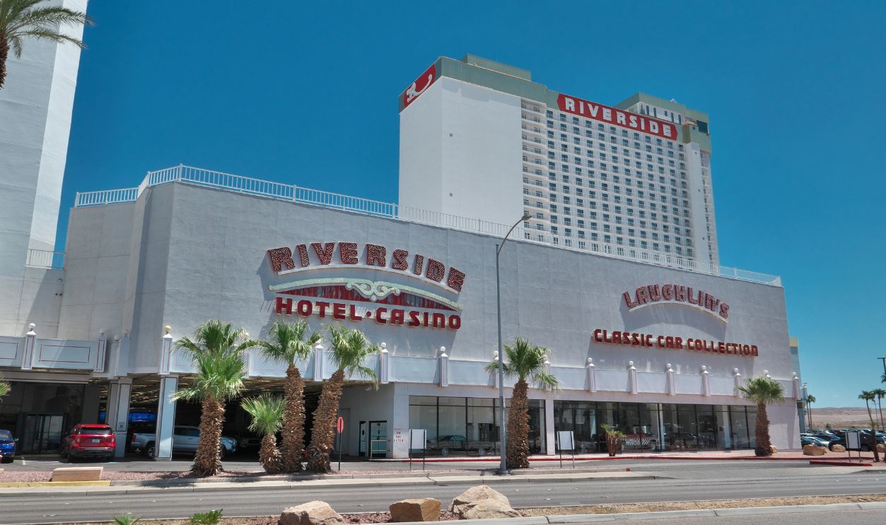 Laughlin, Nevada, USA on August 3, 2024 : The Riverside Resort Hotel and Casino.