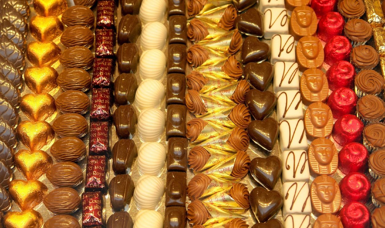 Belgium - Bruessel Brussels: pralines by Confiserie Neuhaus