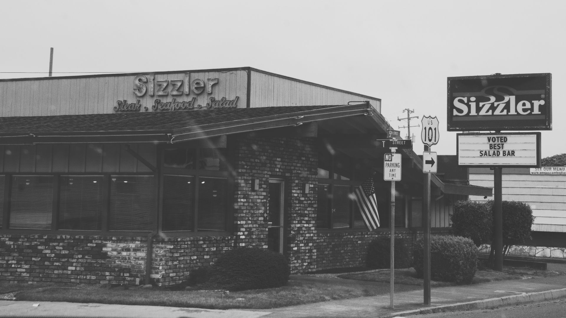The Sizzler in Eureka, California