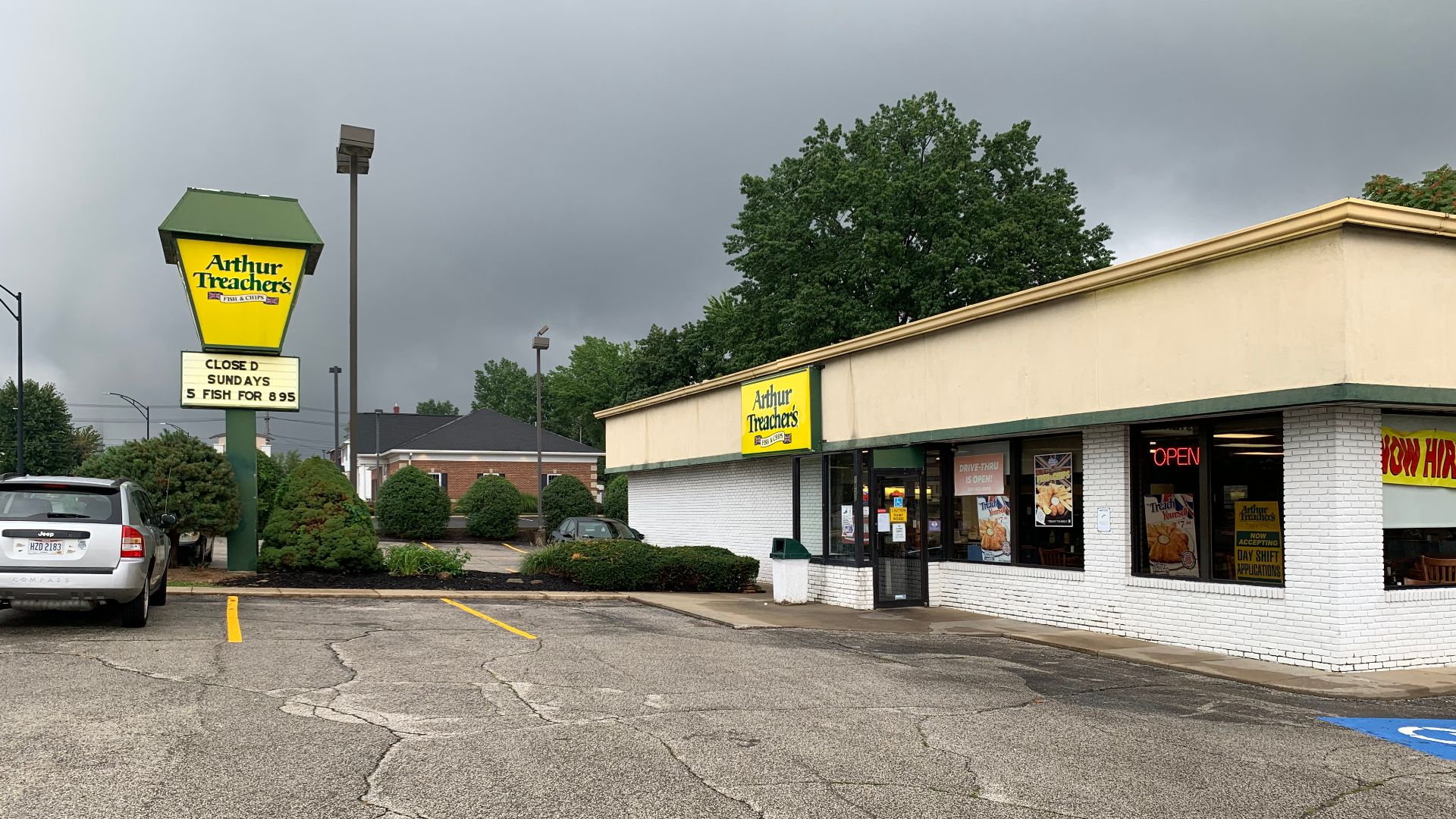Arthur Treacher's restaurant in Cuyahoga Falls, Ohio