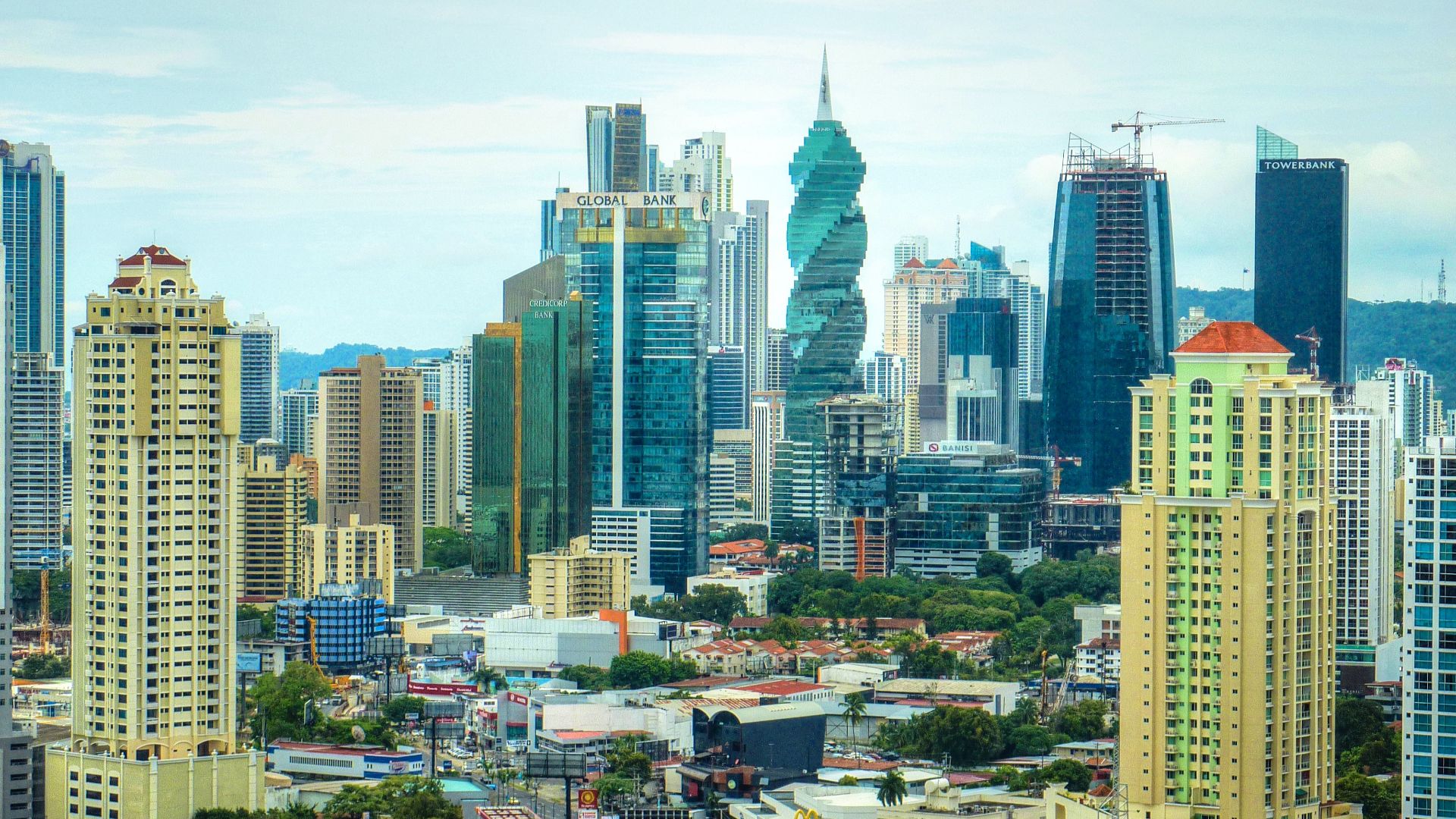 HDR of Panama City, Panama