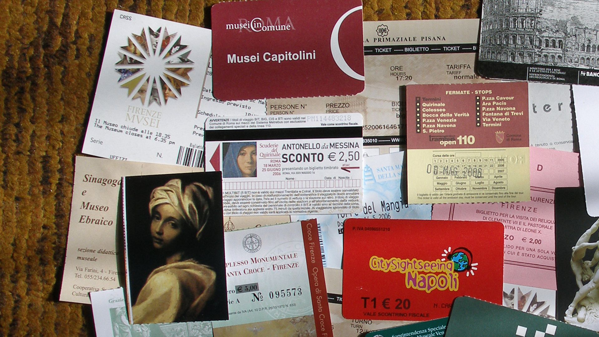 Tickets. Museum tickets. Cultural program in Italy. Bologna, Emilia-Romagna, Italy.