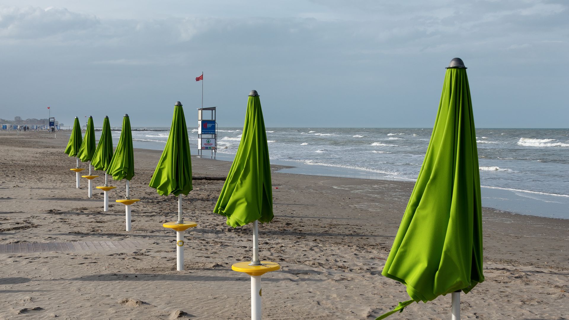 Ombrelloni - Milano Marittima, Cervia, Ravenna, Italia
