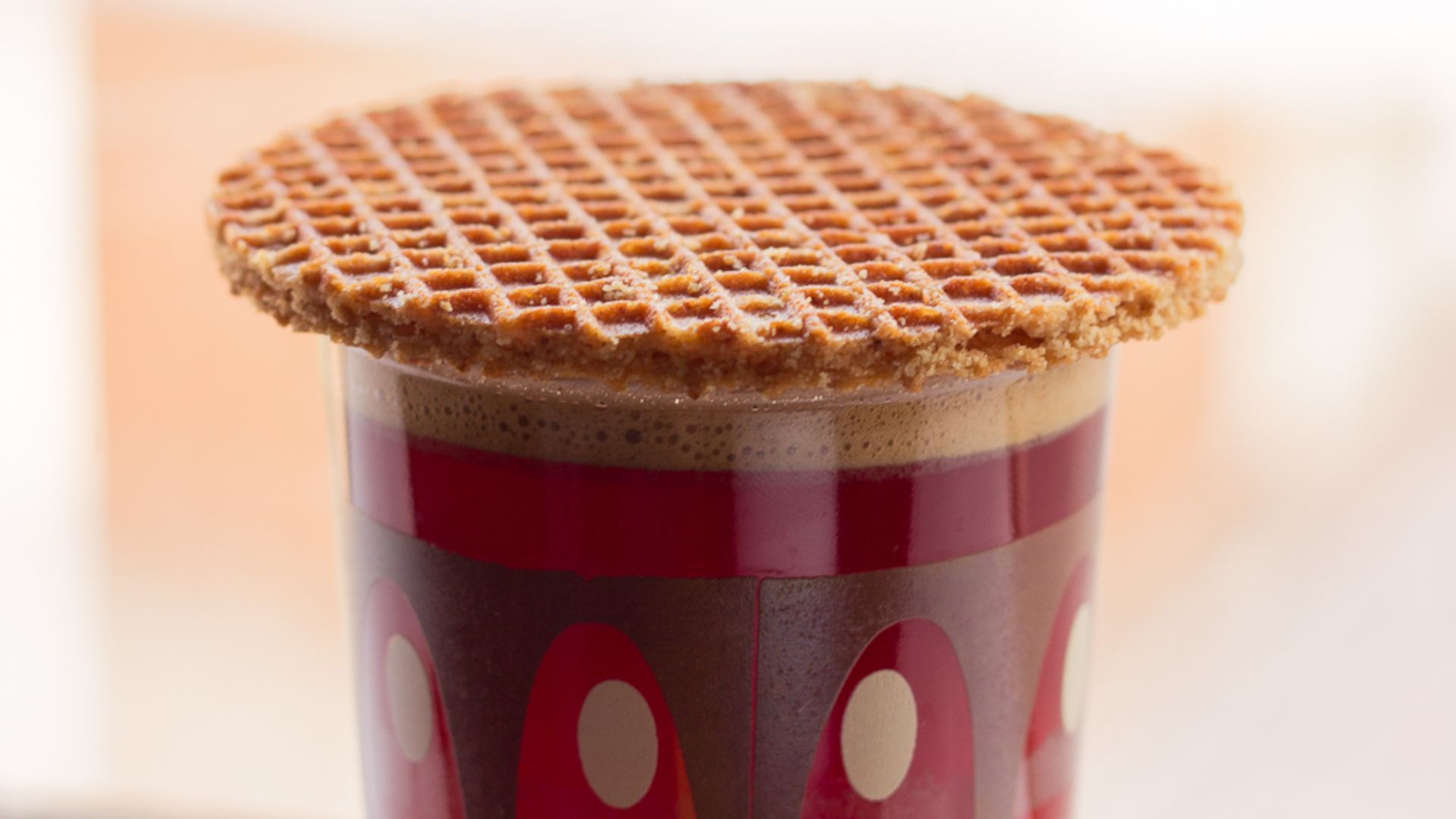 Place over a cup of hot coffee to warm.