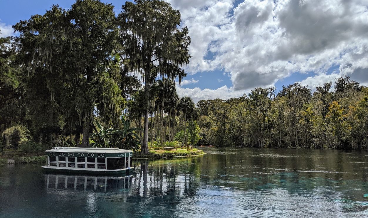 Glass Bottom Boat in Silver Springs