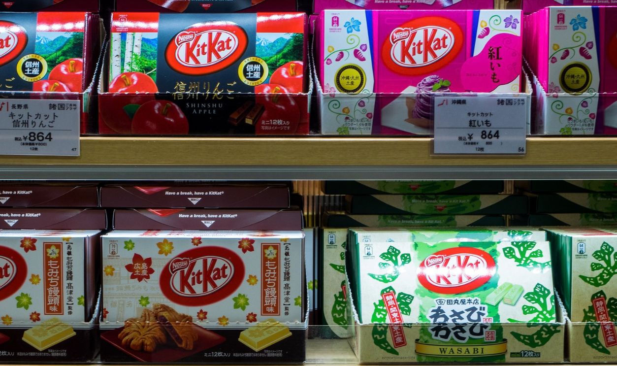 KitKats at Tokyo Station