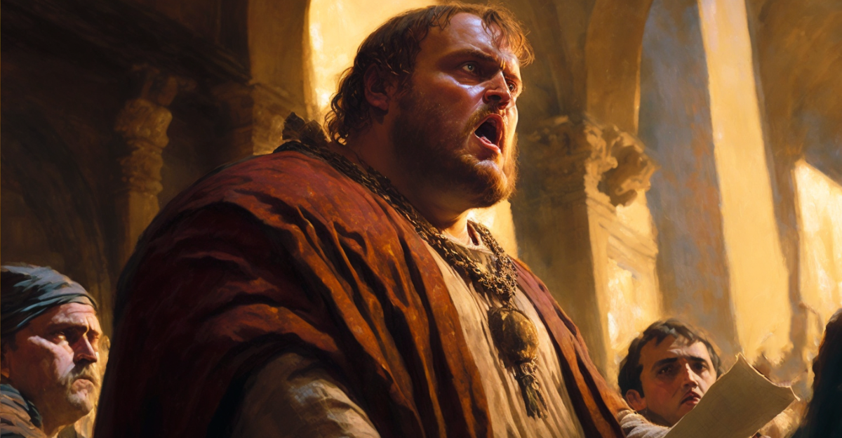  Imaginary portrait of Raoul of Presles, by Rex Franciae.