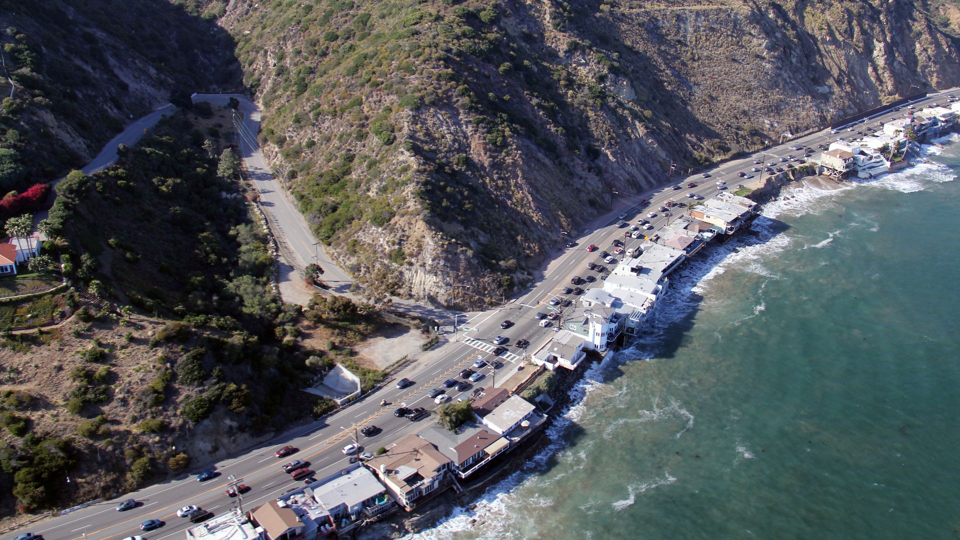 Pacific Coast Highway at Big Rock