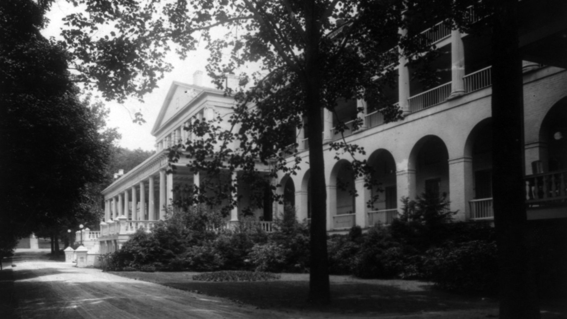 The Greenbrier, a hotel in White Sulphur Springs, West Virginia, US