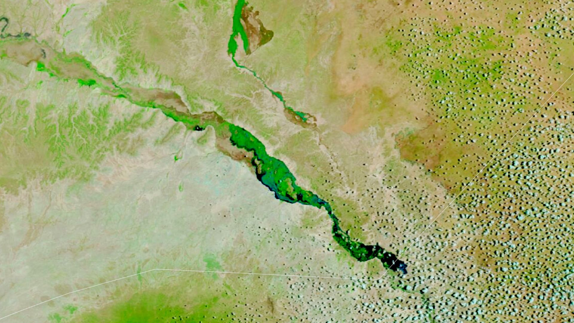 Heavy Rains Hit Drought-Stricken Horn of Africa: Ethiopia April 9, 2023.NASA Earth Observatory Image of the Day for April 17, 2023