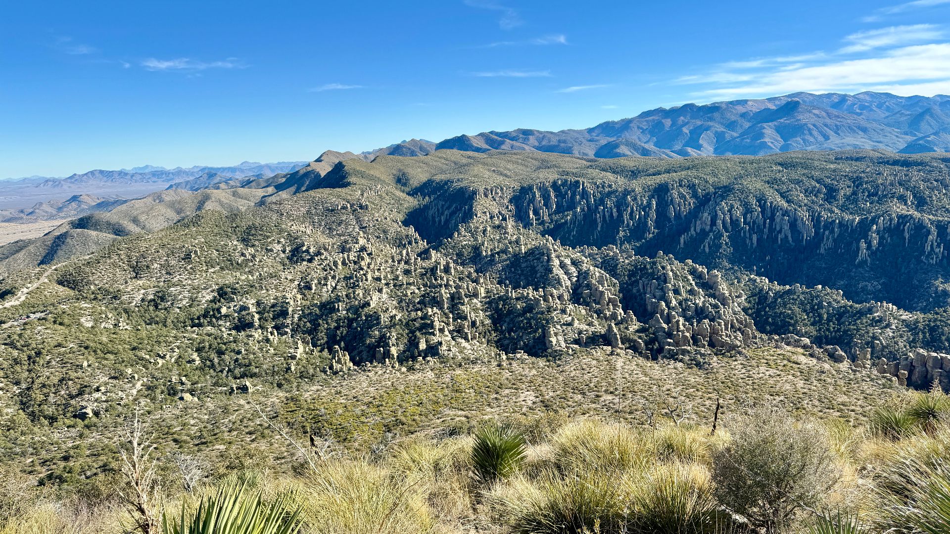 Established in 1924, Chiricahua National Monument is located in the Chiricahua Mountains near Willcox, Arizona, and contains a significant number of hoodoos, balancing rocks, rock formations, and rich natural habitats. The landscape within the monument w