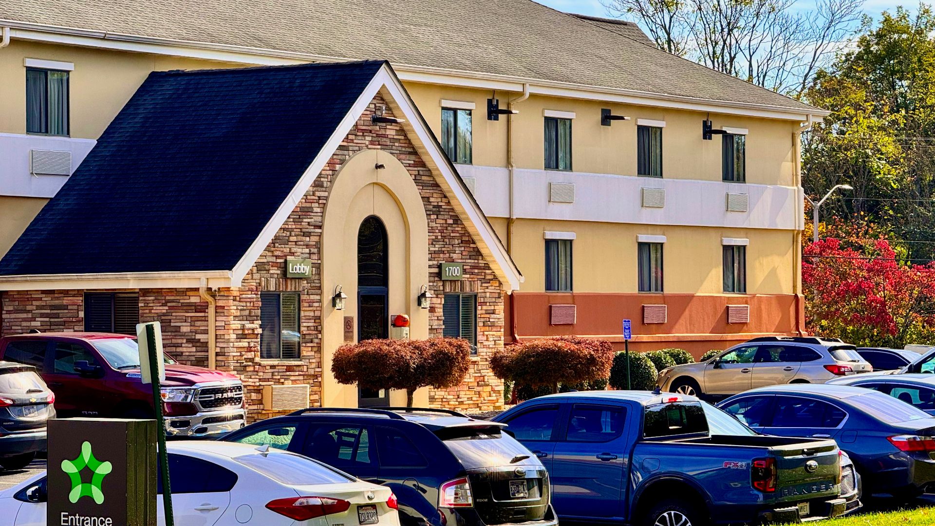 Extended Stay America hotel chain location in Knoxville, Tennessee