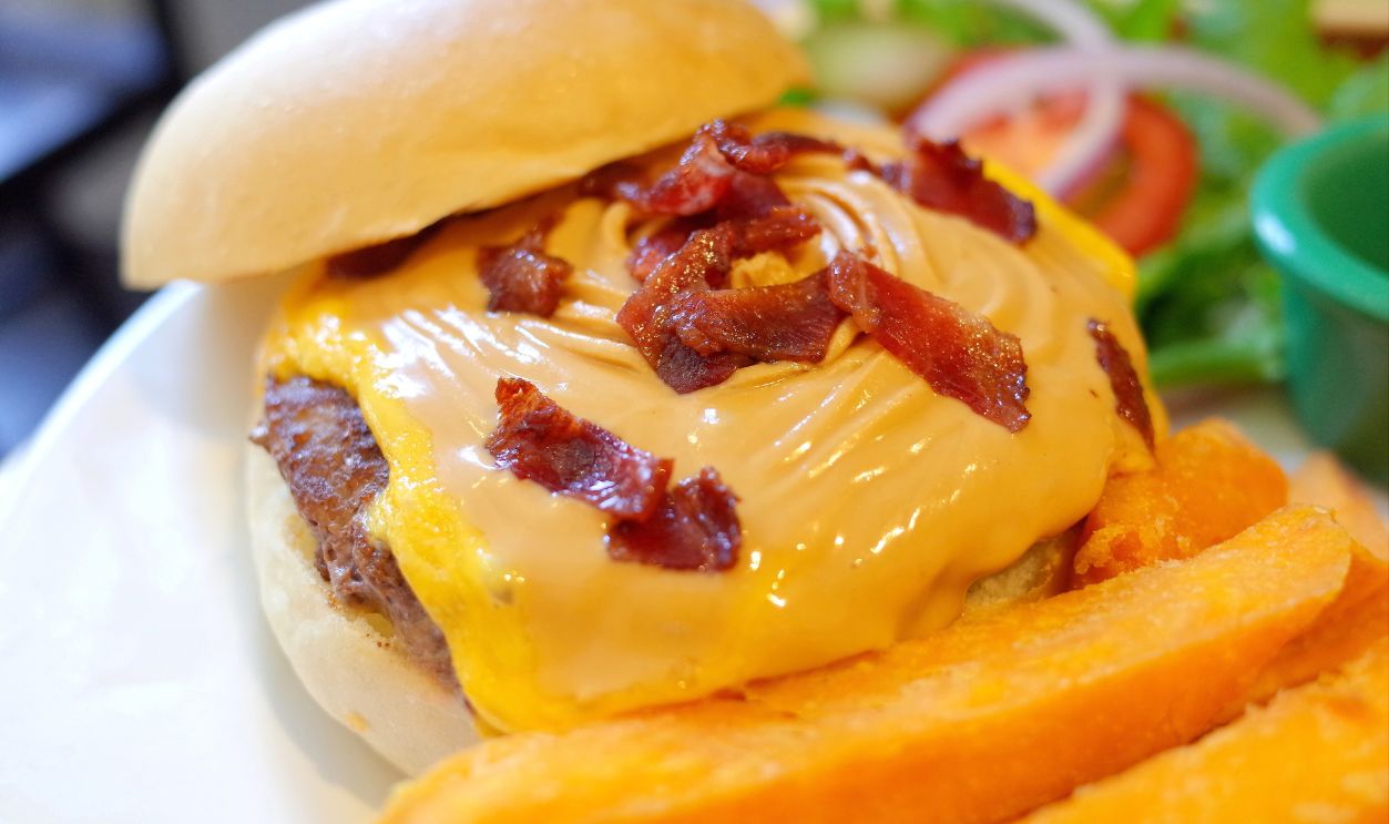peanut butter burger
