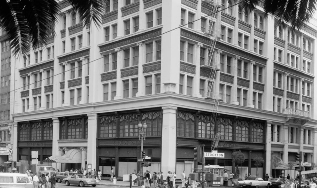City of Paris Dry Goods Company, Geary and Stockton Streets, San Francisco