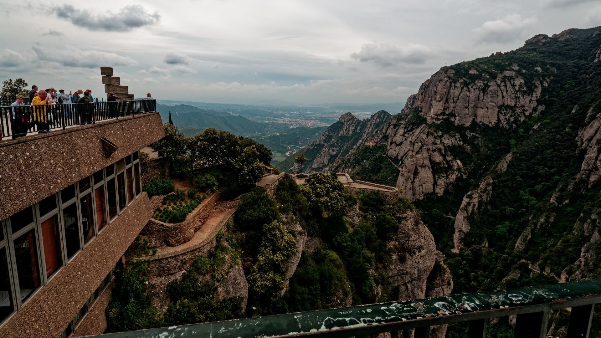 File:Montserrat - Santa Maria de Montserrat - Monestir de Montserrat - View SSE.jpg