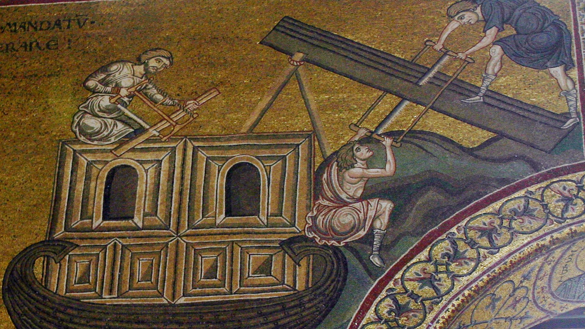File:Noah and the Ark - Cathedral of Monreale - Italy 2015.JPG