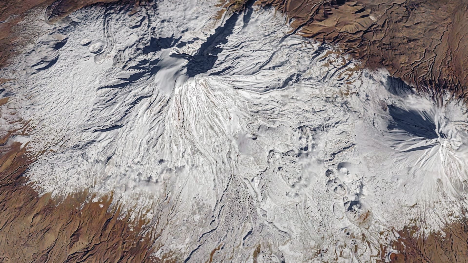 File:3D view of Mount Ararat and the Lesser Ararat, Turkey - November 22nd, 2020.jpg