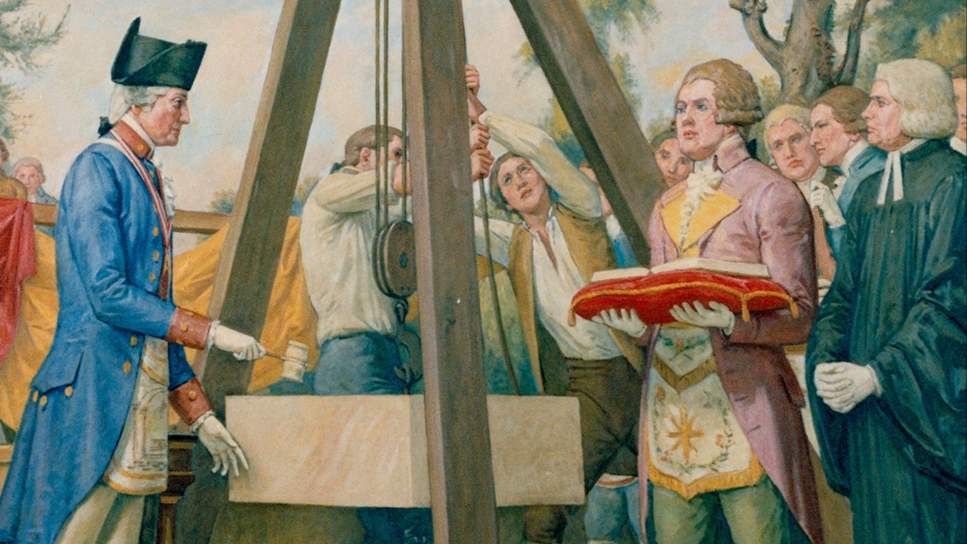 File:Washington laying cornerstone.jpg