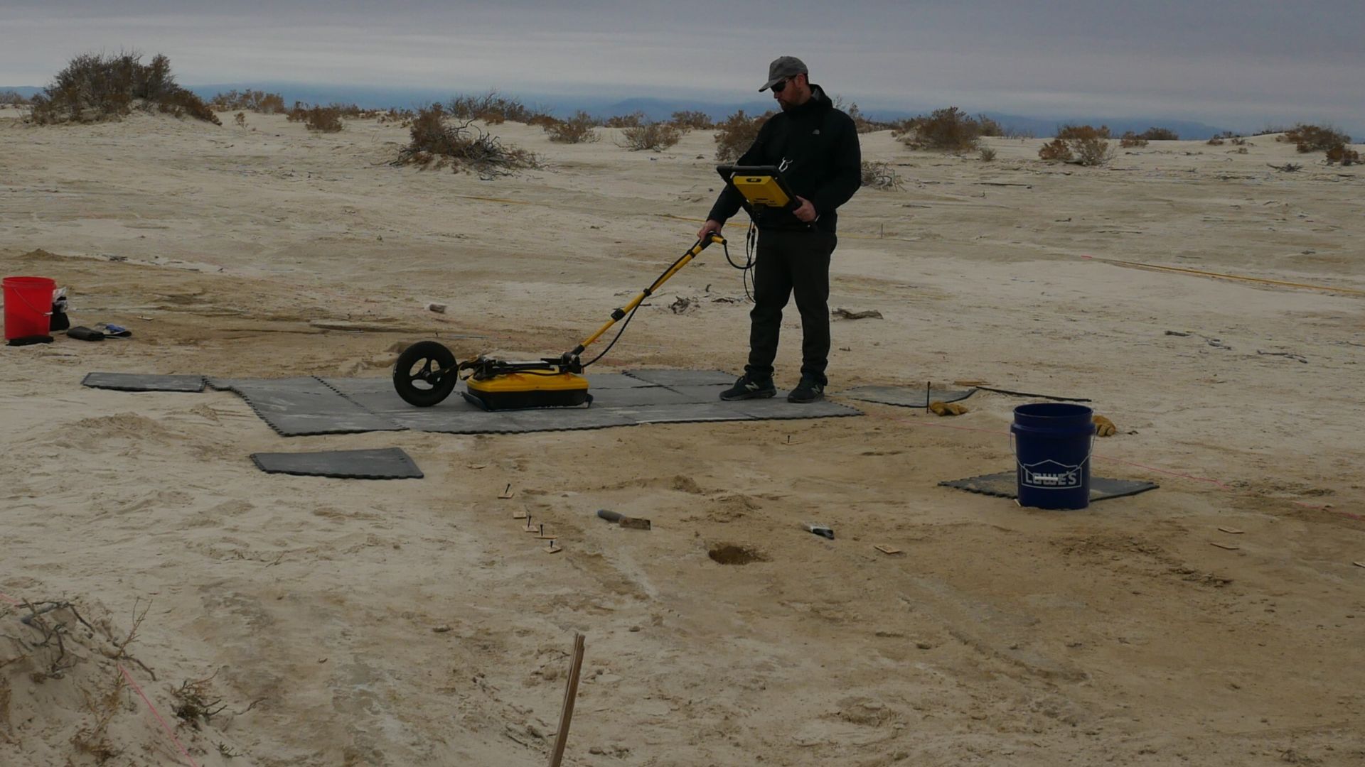 File:Ground Penetrating Radar (GPR) is a popular technique that is used in archeology to identiy areas of interest and potential (dcf1debf-6d1d-4557-a61f-a965091ed8a6).JPG