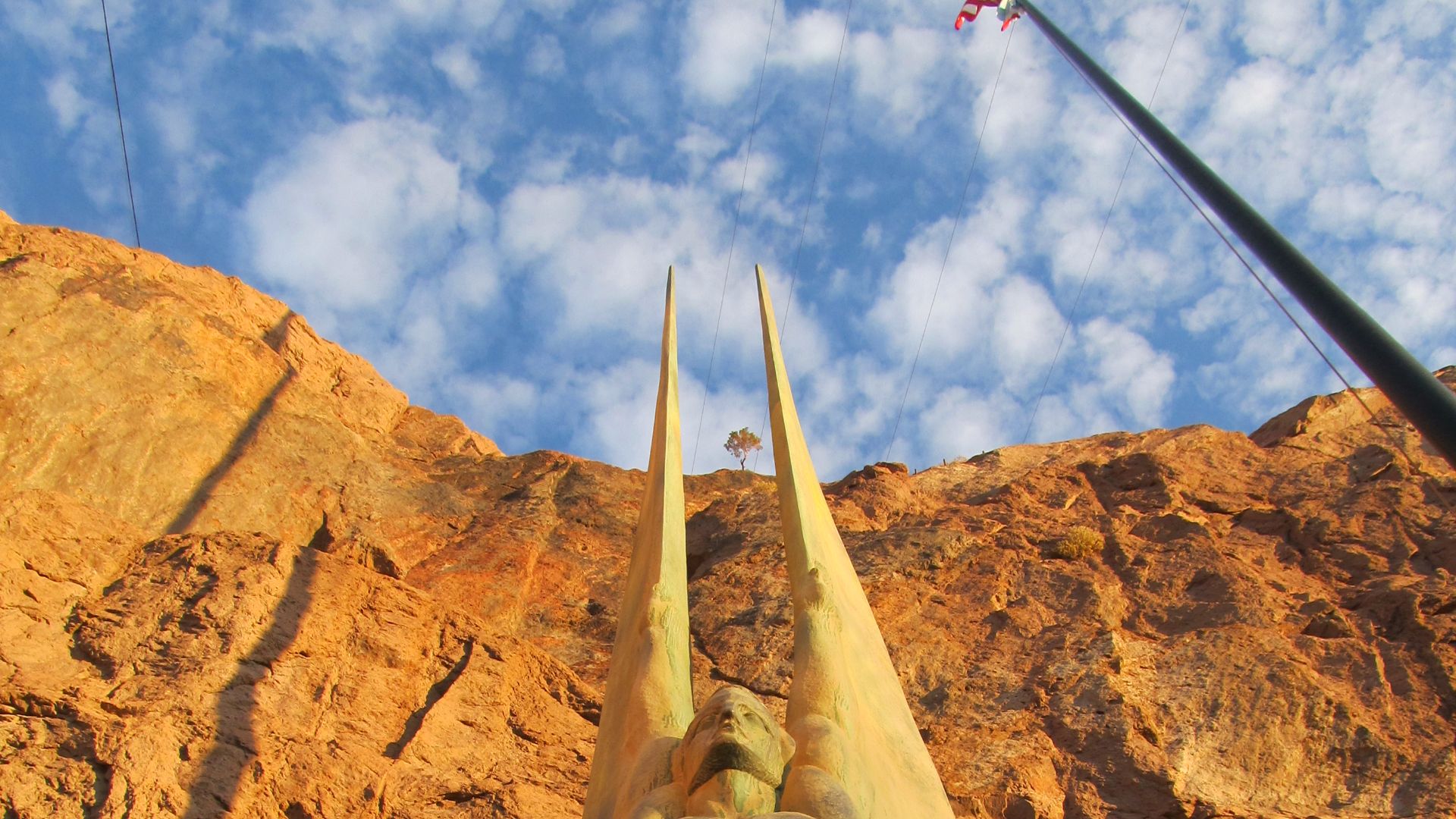 File:Art Deco Statue at Hoover Dam Winged Figures of the Republic.JPG