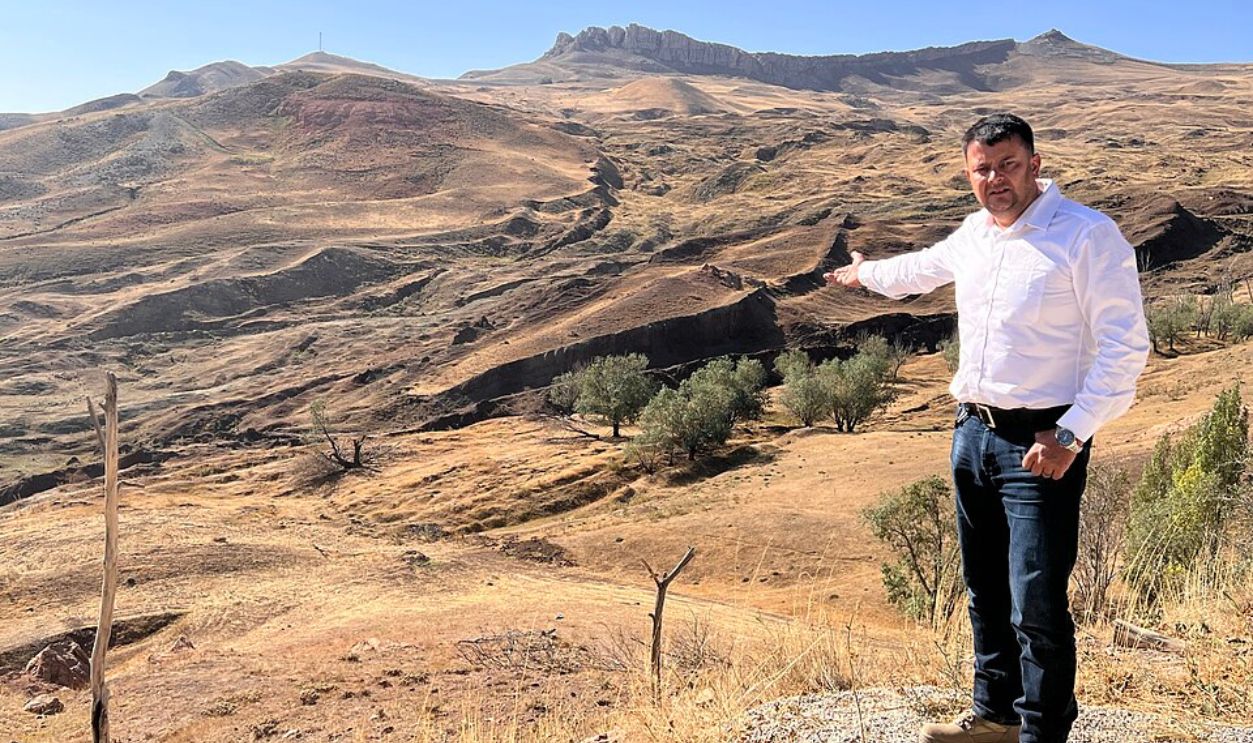 ​Noah's Ark from the observation deck at the Visitor Center 
