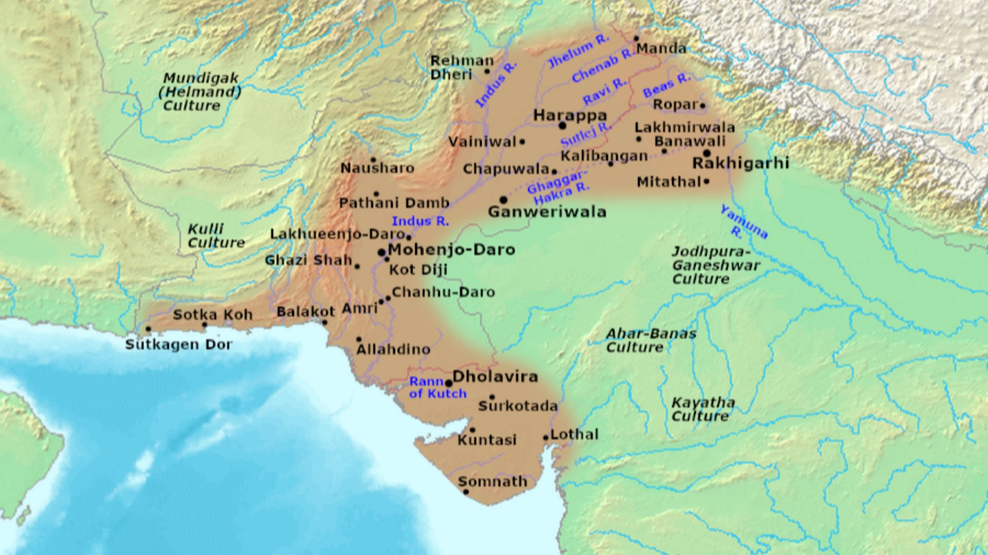 File:Indus Valley Civilization, Mature Phase (2600-1900 BCE).png