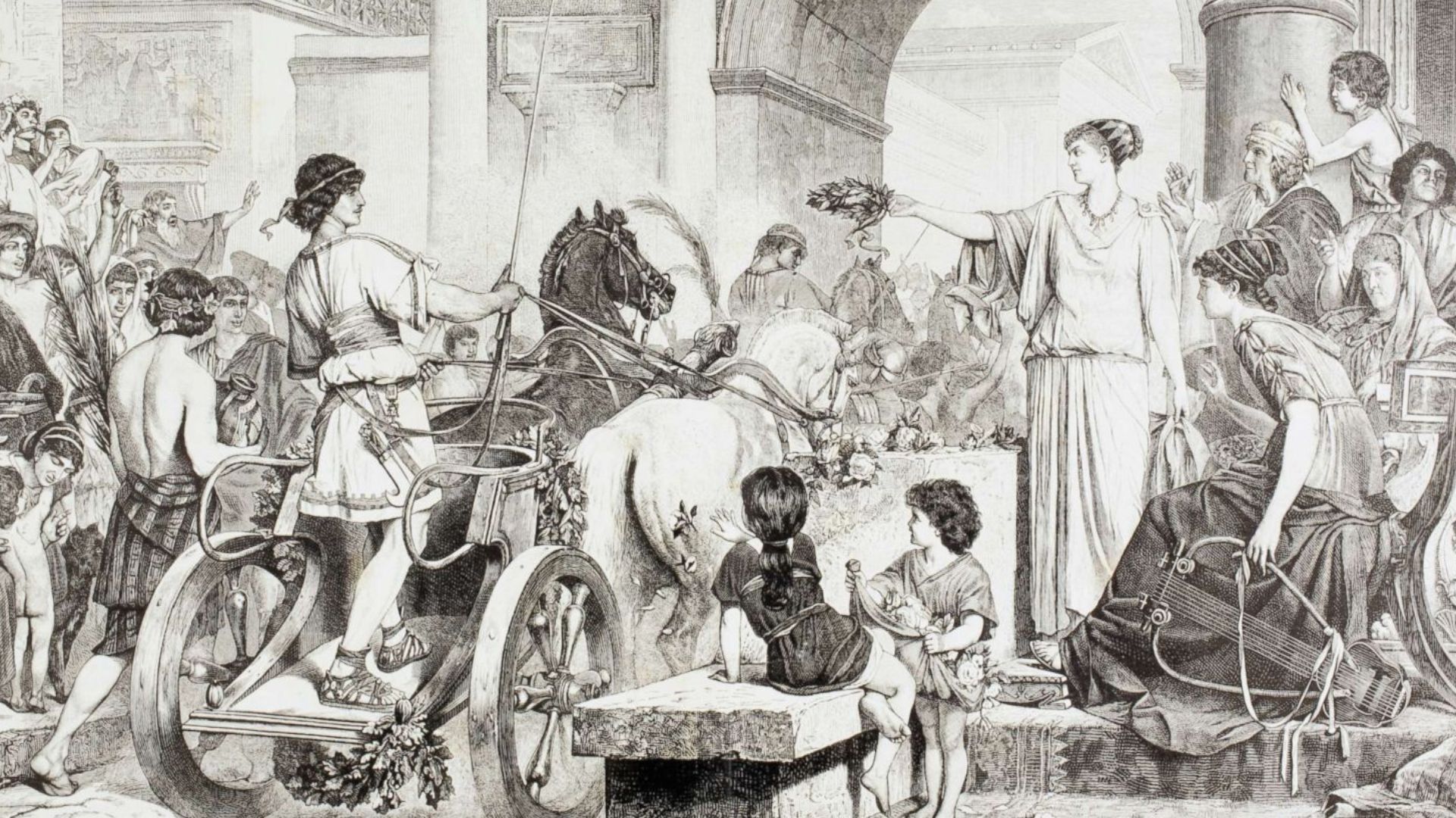 File:The end of the Chariot Race at the Olympic Games.jpg