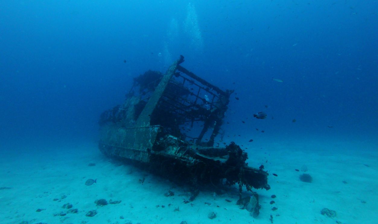 sunken ship