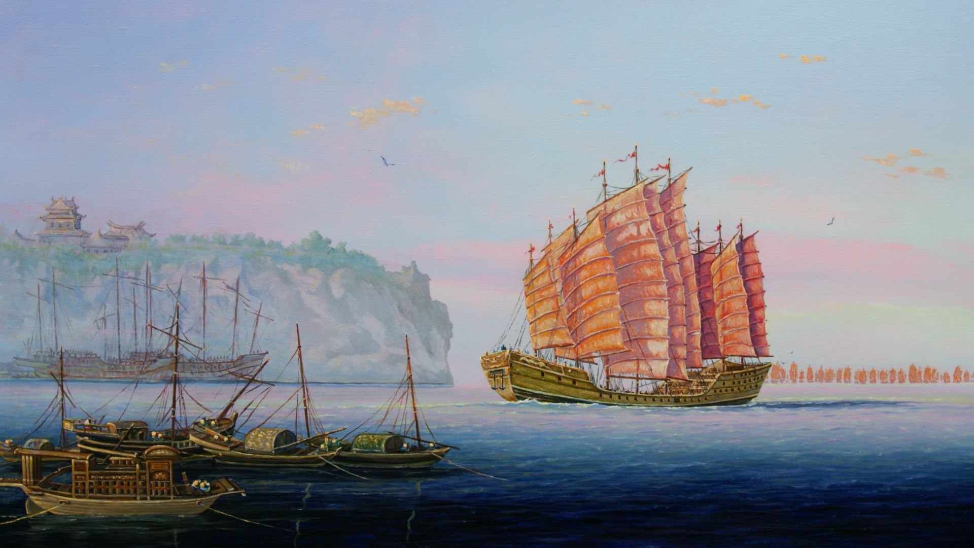 File:《鄭和歸來》。 藝術家弗拉基米爾·科索夫 2018.jpg