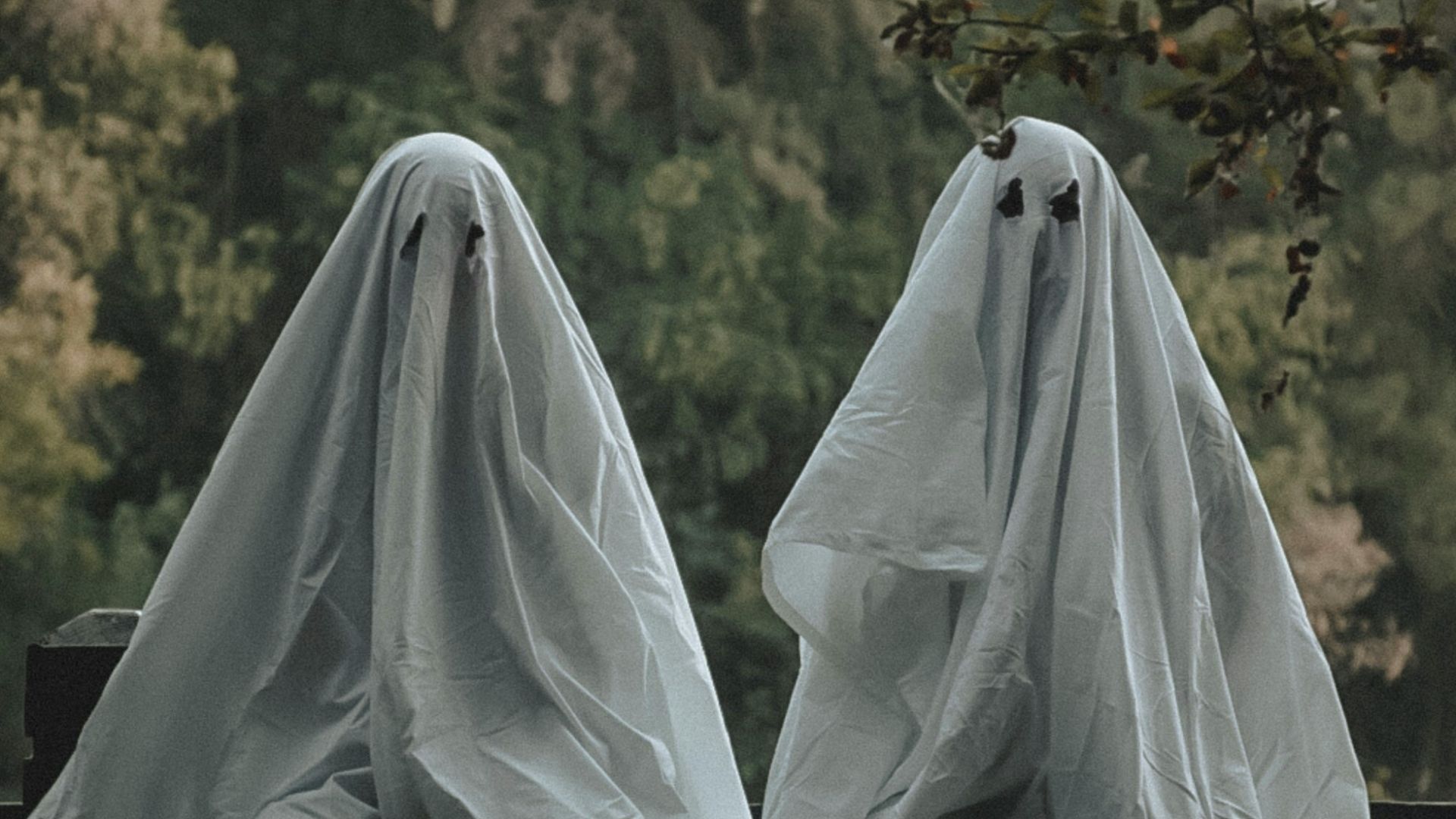 white textile on black wooden fence