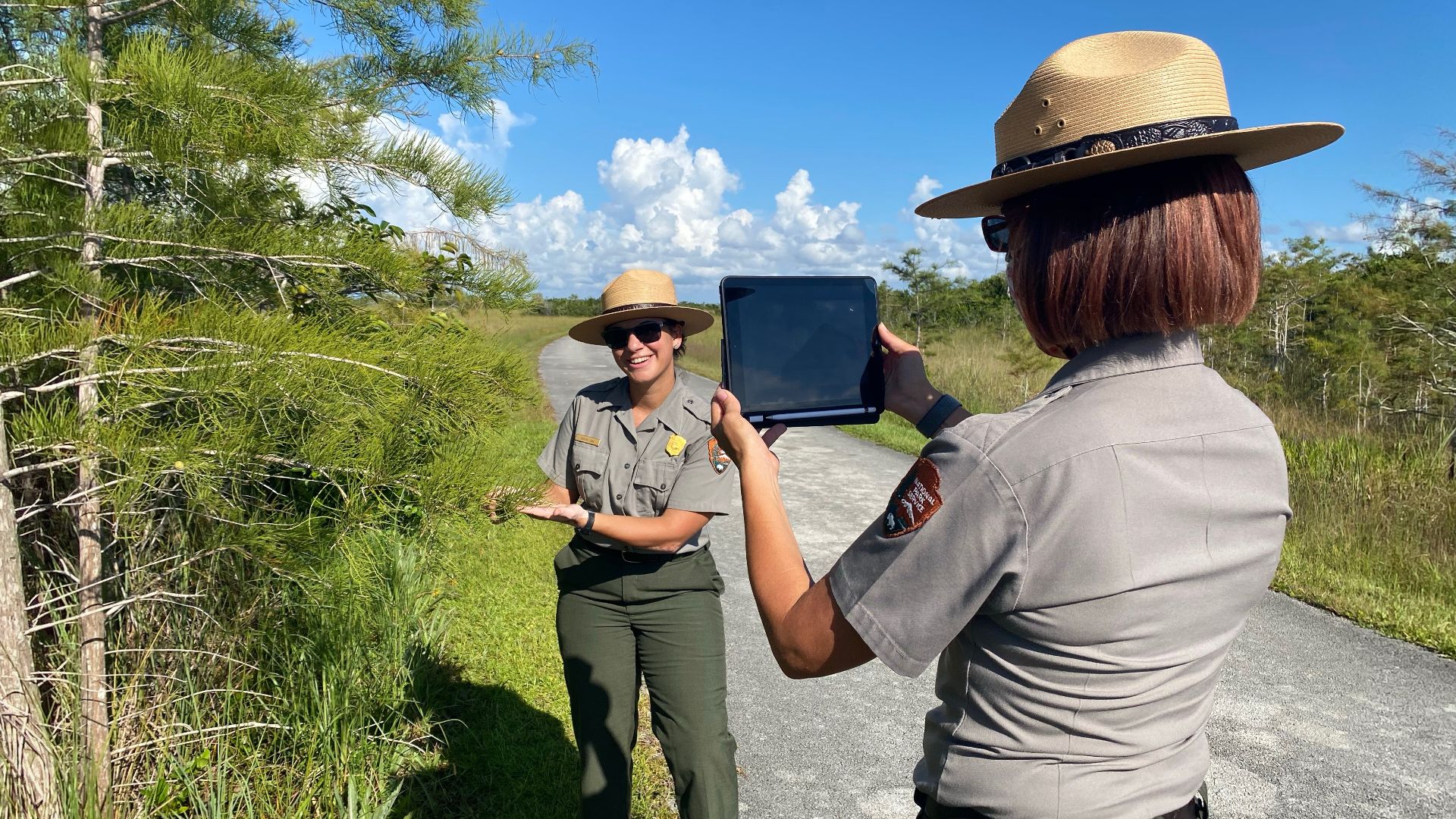 File:Rangers giving a virtual education program (50403545401).jpg