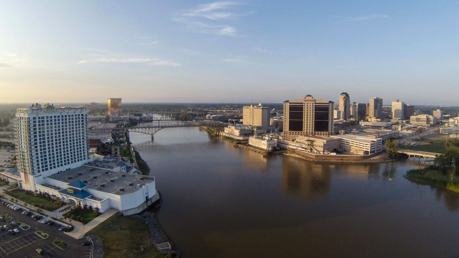 File:Shreveport-Bossier City Skyline over Red River.jpg